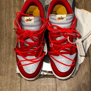 Off white dunks size 9
